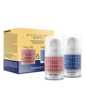 Keenwell Evolution Sphere / Лифтинговый + Обновляющий ночной комплексы, 2*50 мл Keenwell Evolution Sphere / Лифтинговый + Обновляющий ночной комплексы, 2*50 мл