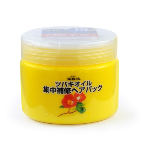 Kurobara Camellia Oil Concentrated Hair Pack / Интенсивно восстанавливающая маска для повреждённых волос с маслом камелии японской, 300 гр Kurobara Camellia Oil Concentrated Hair Pack / Интенсивно восстанавливающая маска для повреждённых волос с маслом камелии японской, 300 гр