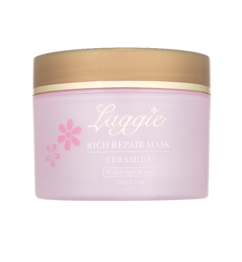 Laggie Rich Ceramide Repair Mask / Интенсивная маска для глубинного восстановления и увлажнения сильно поврежденных волос, 180 г Laggie Rich Ceramide Repair Mask / Интенсивная маска для глубинного восстановления и увлажнения сильно поврежденных волос, 180 г