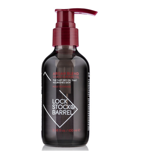 Lock Stock & Barrel Argan Blend Shave Oil / Аргановое масло для бритья и ухода за бородой, 100 мл Lock Stock & Barrel Argan Blend Shave Oil / Аргановое масло для бритья и ухода за бородой, 100 мл