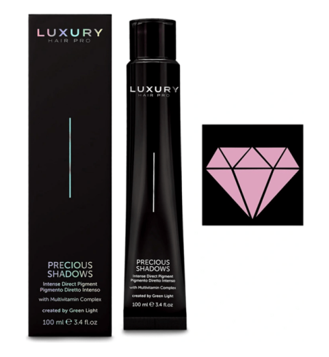 Luxury Hair Pro Precious Shadows Pink Quartz / Интенсивный прямой пигмент "Драгоценные оттенки" Розовый кварц, 100 мл Luxury Hair Pro Precious Shadows Pink Quartz / Интенсивный прямой пигмент "Драгоценные оттенки" Розовый кварц, 100 мл