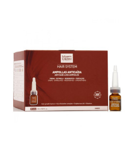 Martiderm Hair System Anti Hair-Loss Ampoules / Ампулы против выпадения волос, 28 шт по 3 мл Martiderm Hair System Anti Hair-Loss Ampoules / Ампулы против выпадения волос, 28 шт по 3 мл