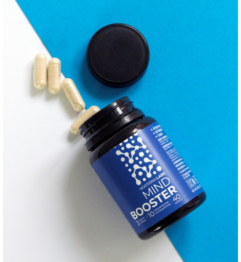 MindBooster / Комплекс для улучшения работоспособности, 40 капсул MindBooster / Комплекс для улучшения работоспособности, 40 капсул