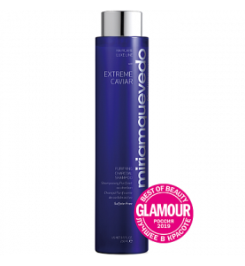 Miriam Quevedo Extreme Caviar Purifying Charcoal Shampoo / Шампунь для глубокого очищения с углем и экстрактом черной икры, 250 мл