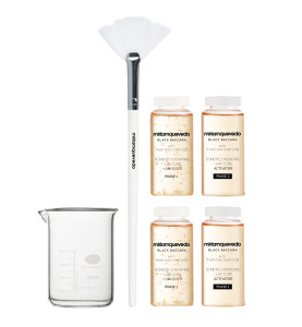 Miriam Quevedo Black Baccara Bond Rejuvenating Luxe Cure / Набор Омолаживающая люкс-терапия для волос с экстрактом розы, 4*20 мл