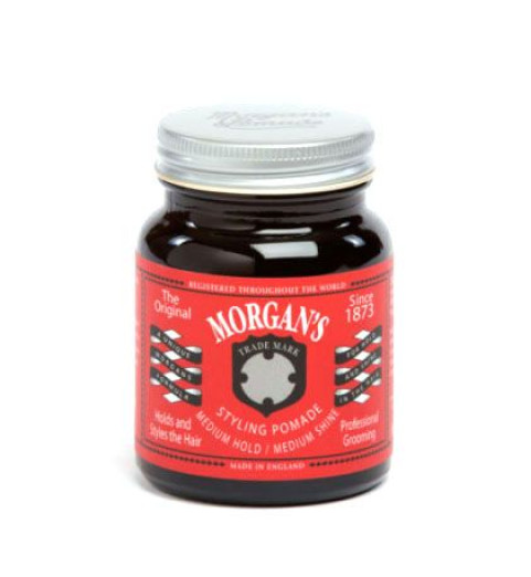 Помада для укладки Morgans Pomade Средняя фиксация / Средний блеск, 100 г Помада для укладки Morgans Pomade Средняя фиксация / Средний блеск, 100 г