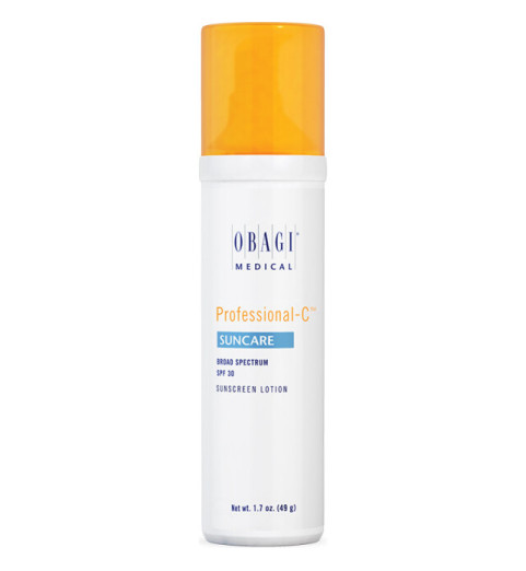 Obagi Professional-C Suncare Broad Spectrum SPF30 / Солнцезащитный лосьон широкого спектра защиты SPF30 с витамином С, 48 г
