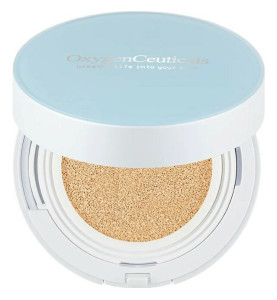 OxygenCeuticals O2 Cushion #21 SPF45 PA+++ / Кушон с функцией солнцезащиты SPF45, светлый беж #21, 2*15 г OxygenCeuticals O2 Cushion #21 SPF45 PA+++ / Кушон с функцией солнцезащиты SPF45, светлый беж #21, 2*15 г