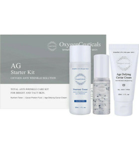 OxygenCeuticals AG Starter Kit / Набор для комплексного питающего и омолаживающего ухода за кожей, 2*30+15 мл OxygenCeuticals AG Starter Kit / Набор для комплексного питающего и омолаживающего ухода за кожей, 2*30+15 мл