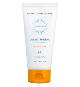 OxygenCeuticals Leport's Sunblock SPF50 PA+++ / Солнцезащитный водостойкий крем SPF50 PA+++ с кислородом, 120 мл OxygenCeuticals Leport's Sunblock SPF50 PA+++ / Солнцезащитный водостойкий крем SPF50 PA+++ с кислородом, 120 мл