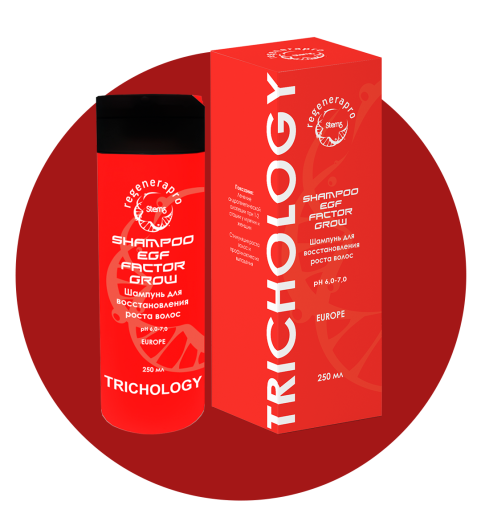 Regenera Shampoo EGF Factor Grow / Шампунь от выпадения и активации роста волос с пептидами и пальма Сабаль, 250 мл Regenera Shampoo EGF Factor Grow / Шампунь от выпадения и активации роста волос с пептидами и пальма Сабаль, 250 мл