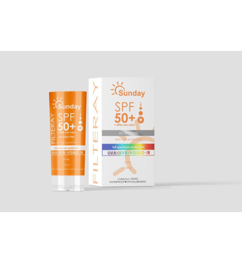 Philosophy Sunday Filteray SPF 50+ / Солнцезащитный крем с пантенолом SPF 50+, 100 мл Philosophy Sunday Filteray SPF 50+ / Солнцезащитный крем с пантенолом SPF 50+, 100 мл