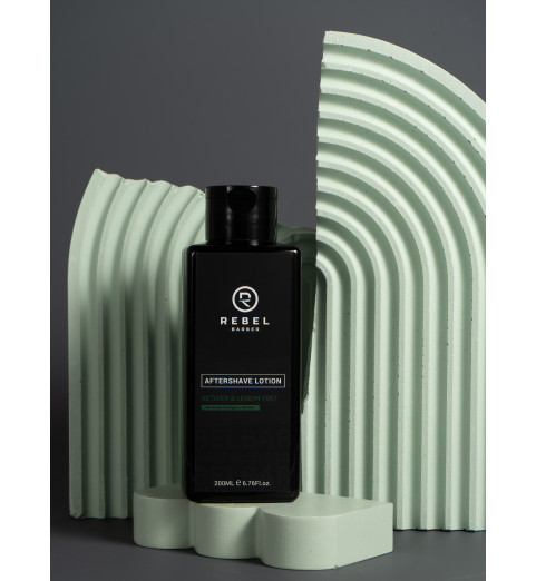 Rebel Barber Vetiver & Lemon 1957 / Премиальный лосьон после бритья, 200 мл Rebel Barber Vetiver & Lemon 1957 / Премиальный лосьон после бритья, 200 мл