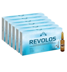 Revolos Protection of Hair Follicles / лосьон c Флуридилом против выпадения волос, 10*3 мл  (6 упаковок)
