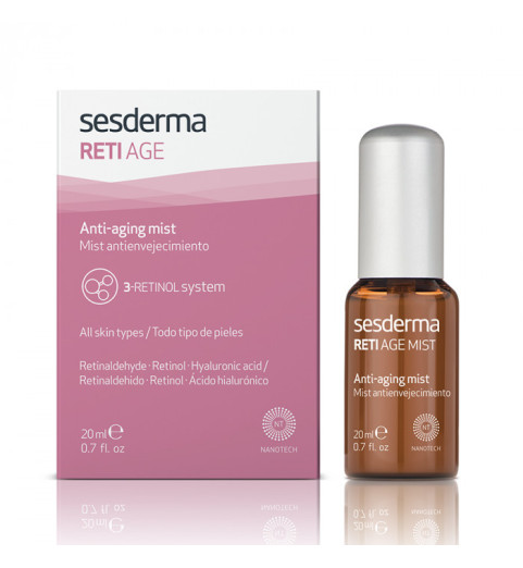 Sesderma Reti Age Anti-Aging Mist / Спрей-мист антивозрастной, 20 мл Sesderma Reti Age Anti-Aging Mist / Спрей-мист антивозрастной, 20 мл