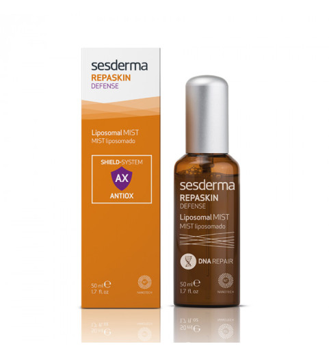 Sesderma Repaskin Defense Liposomal Mist / Спрей-мист липосомальный защитный, 50 мл Sesderma Repaskin Defense Liposomal Mist / Спрей-мист липосомальный защитный, 50 мл