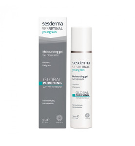 Sesderma Sesretinal Young Skin Moisturizing Gel / Гель увлажняющий, 50 мл Sesderma Sesretinal Young Skin Moisturizing Gel / Гель увлажняющий, 50 мл