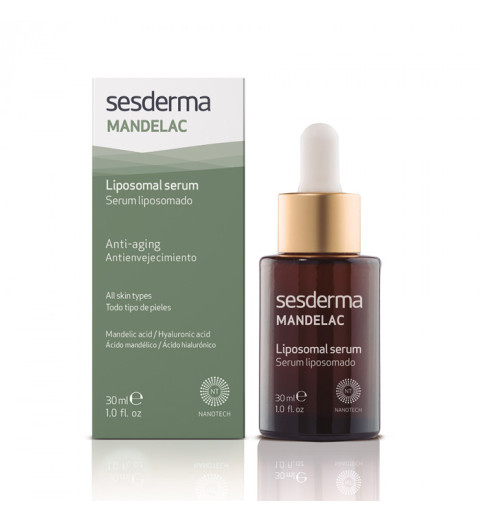 Sesderma Mandelac Liposomal Serum / Сыворотка липосомальная с миндальной кислотой, 30 мл Sesderma Mandelac Liposomal Serum / Сыворотка липосомальная с миндальной кислотой, 30 мл