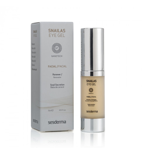 Sesderma Snailas Eye Gel / Гель восстанавливающий для зоны вокруг глаз, 15 мл Sesderma Snailas Eye Gel / Гель восстанавливающий для зоны вокруг глаз, 15 мл