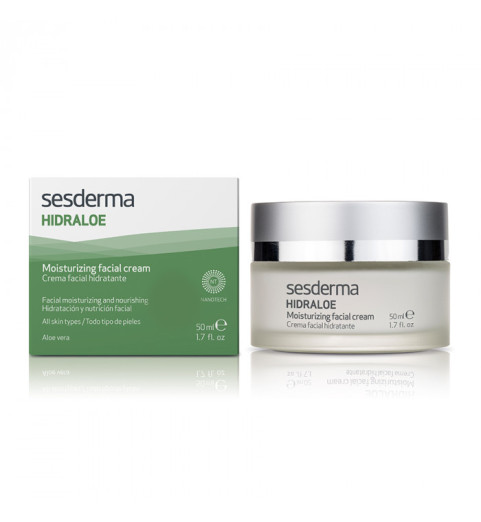 Sesderma Hidraloe Moisturizing Facial Cream / Крем увлажняющий для лица, 50 мл Sesderma Hidraloe Moisturizing Facial Cream / Крем увлажняющий для лица, 50 мл