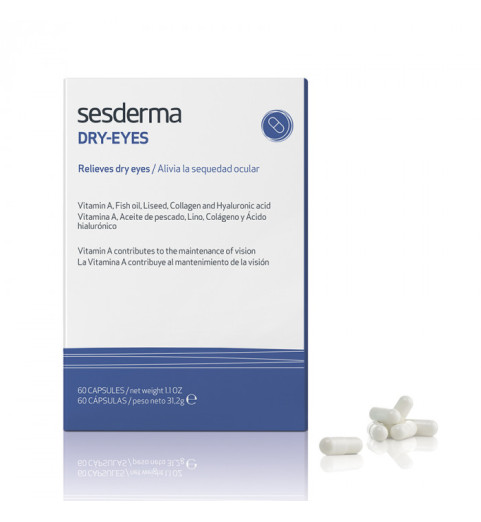 Sesderma Oftalses Dry-Eyes Food Supplement / БАД к пище "Офтальсес от сухости глаз", 60 капсул Sesderma Oftalses Dry-Eyes Food Supplement / БАД к пище "Офтальсес от сухости глаз", 60 капсул