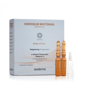 Sesderma Hidroquin Whitening Ampoules / Средство в ампулах депигментирующее, 5 шт по 2 мл Sesderma Hidroquin Whitening Ampoules / Средство в ампулах депигментирующее, 5 шт по 2 мл