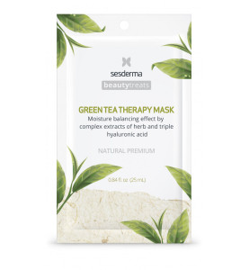 Sesderma Beautytreats Green Tea Therapy Mask / Маска увлажняющая для лица, 25 мл Sesderma Beautytreats Green Tea Therapy Mask / Маска увлажняющая для лица, 25 мл