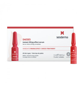 Sesderma Daeses Serum Lifting Effect / Сыворотка с мгновенным эффектом лифтинга, 10 шт по 1,5 мл Sesderma Daeses Serum Lifting Effect / Сыворотка с мгновенным эффектом лифтинга, 10 шт по 1,5 мл