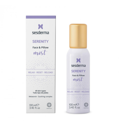 Sesderma Serenity Face & Pillow Mist / Спрей-мист ночной для лица, 100 мл Sesderma Serenity Face & Pillow Mist / Спрей-мист ночной для лица, 100 мл