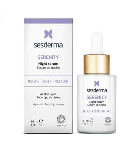 Sesderma Serenity Night Serum / Сыворотка ночная липосомальная, 30 мл Sesderma Serenity Night Serum / Сыворотка ночная липосомальная, 30 мл