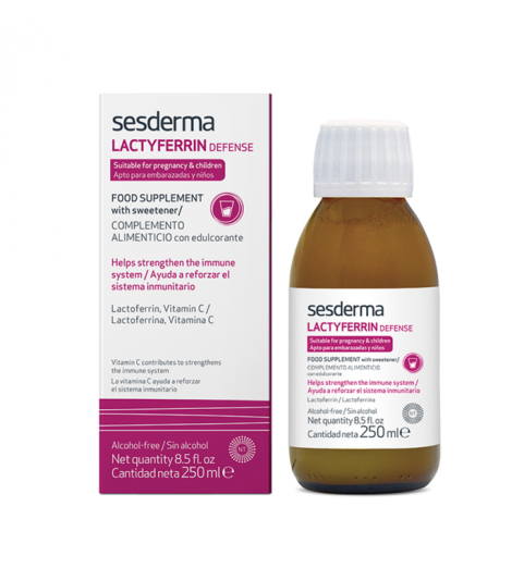 Sesderma Lactyferrin Defense / БАД к пище "Лактиферрин" для беременных, 250 мл Sesderma Lactyferrin Defense / БАД к пище "Лактиферрин" для беременных, 250 мл