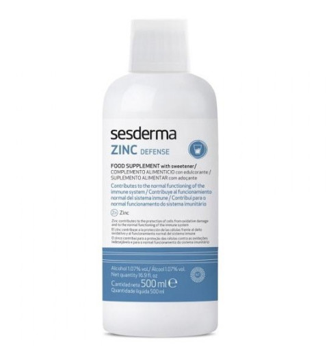 Sesderma Zinc Defense / БАД Цинк Дефенс, 500 мл Sesderma Zinc Defense / БАД Цинк Дефенс, 500 мл