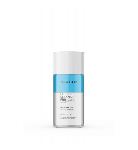 Skeyndor Expert Cleanse Pro Micellar Biphasic / Вода мицеллярная двухфазная для кожи вокруг глаз и для губ, 125 мл Skeyndor Expert Cleanse Pro Micellar Biphasic / Вода мицеллярная двухфазная для кожи вокруг глаз и для губ, 125 мл