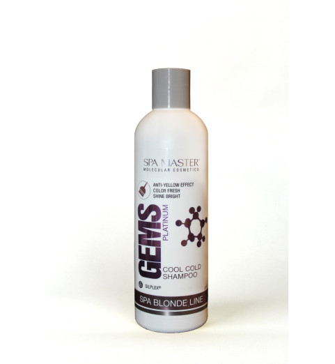 Spa Master Cool Cold Shampoo Gems Platinum / Тонирующий шампунь "Платиновый Жемчуг", 330 мл Spa Master Cool Cold Shampoo Gems Platinum / Тонирующий шампунь "Платиновый Жемчуг", 330 мл