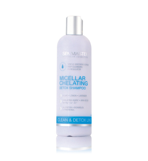 Spa Master Micellar Chelating Detox Shampoo pH 5,5 / Мицеллярный хелатирующий детокс шампунь, 330 мл Spa Master Micellar Chelating Detox Shampoo pH 5,5 / Мицеллярный хелатирующий детокс шампунь, 330 мл
