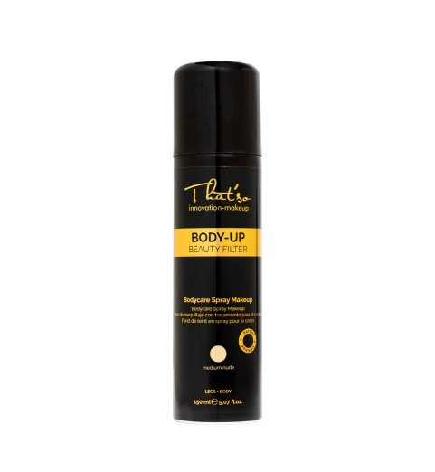 That'So Body-Up – Beauty Filter Medium Nude / Спрей макияж для тела с эффектом нюд средний, 150 мл That'So Body-Up – Beauty Filter Medium Nude / Спрей макияж для тела с эффектом нюд средний, 150 мл