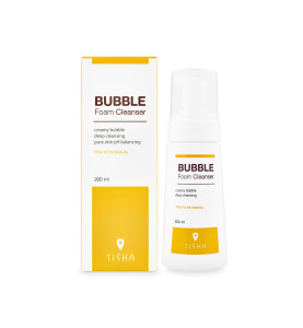 Tisha Bubble foam cleanser / Пузырьковая очищающая пенка для проблемной кожи, 200 мл Tisha Bubble foam cleanser / Пузырьковая очищающая пенка для проблемной кожи, 200 мл